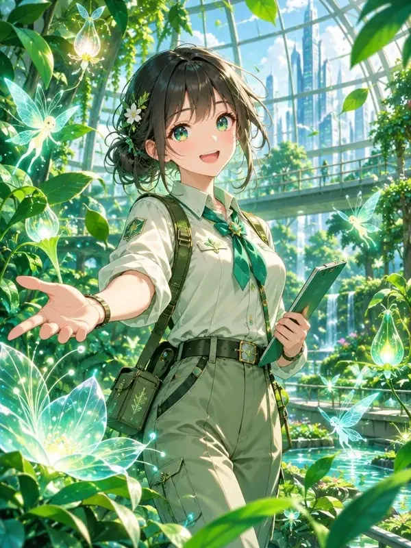 温室里的藤妖室友封面